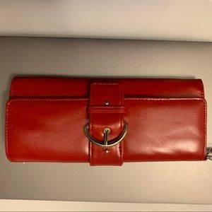Sleek red wallet (NWT)